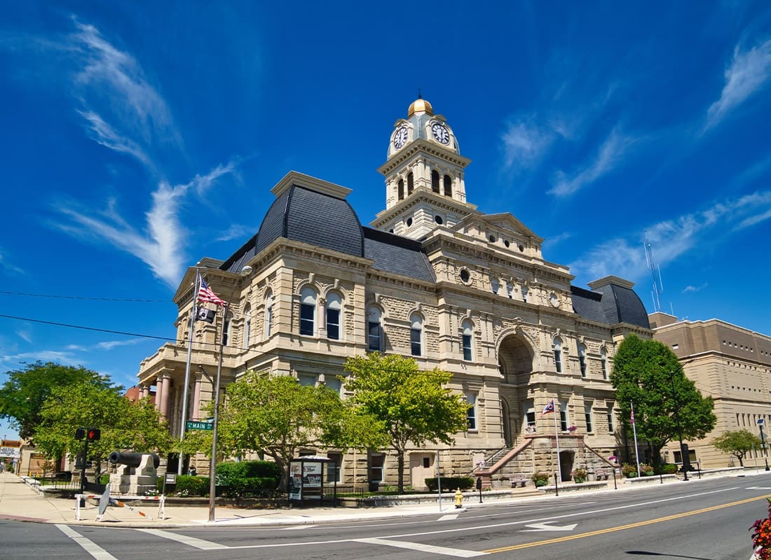 Lima, OH - Allen County Courthouse in Lima, Ohio
